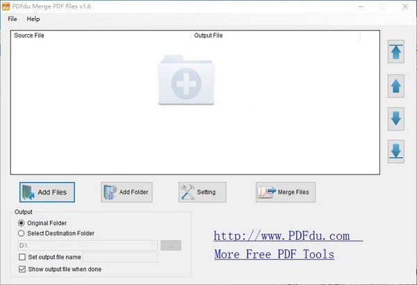 PDFdu Merge PDF Files(PDF合并軟件)
