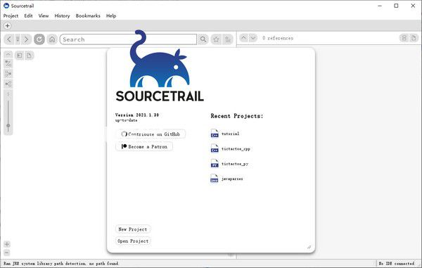 Sourcetrail(源碼資源管理器)v2021.1.30免費版