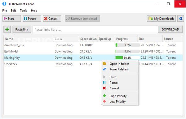 LIII BitTorrent Client(開源bt下載器)v0.1.1.9免費版【2】