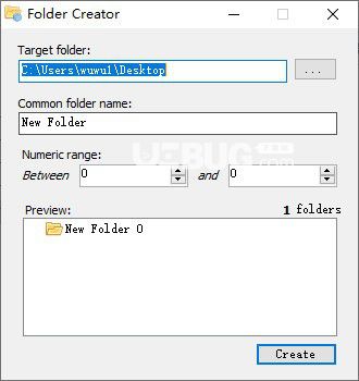 Folder Creator(批量文件夾創(chuàng)建器)