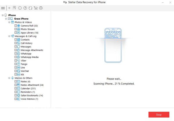 Stellar Data Recovery for iPhone v5.0.0.5 免費版【2】