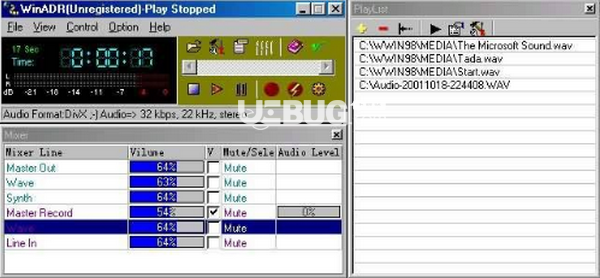 WinADR(MP3 Recorder)