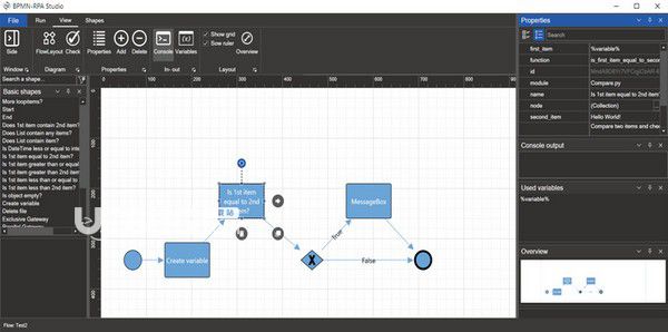 BPMN-RPA Studio(RPA機(jī)器人測(cè)試軟件)