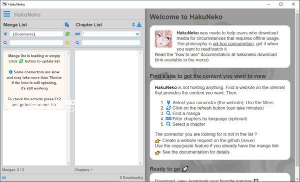 HakuNeko(漫畫動畫下載器)v6.1.7免費版