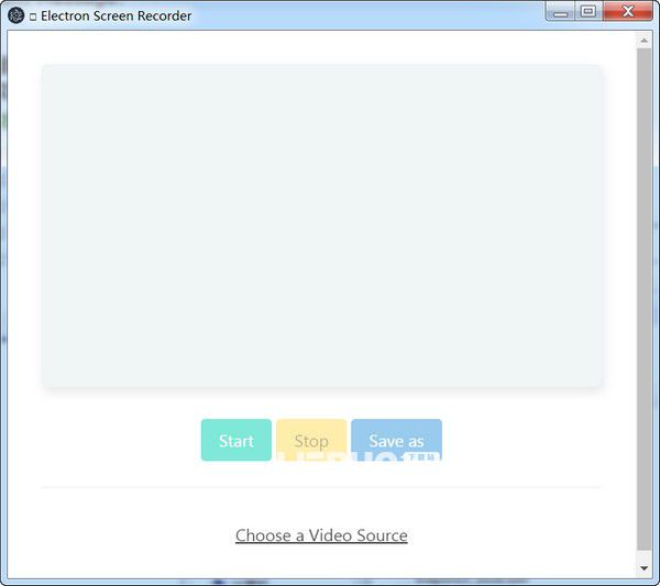 Electron Screen Recorder(屏幕錄制工具)