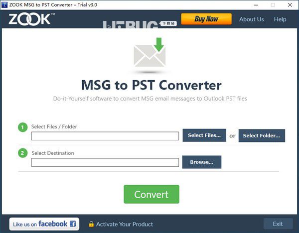 ZOOK MSG to PST Converter(MSG到PST轉(zhuǎn)換器) 