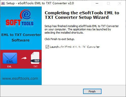 eSoftTools EML to TXT Converter v2.0免費(fèi)版【2】