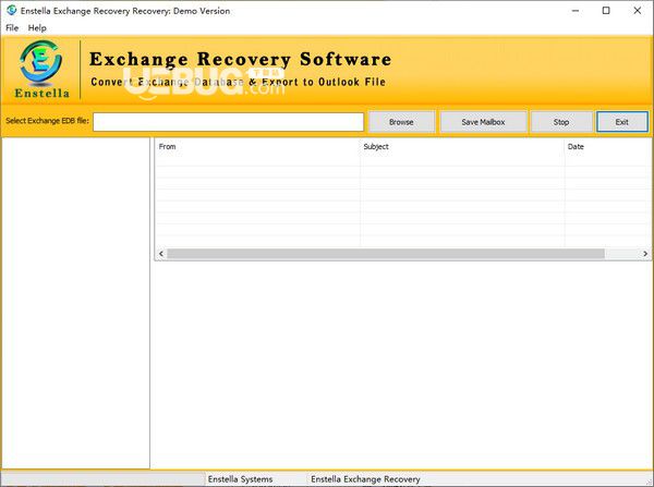 Enstella Exchange Recovery(EDB轉(zhuǎn)PST恢復(fù)工具)