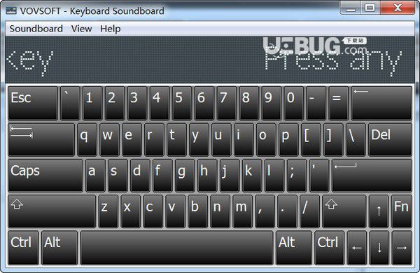 Vovsoft Keyboard Soundboard(鍵盤聲音觸發(fā)器)