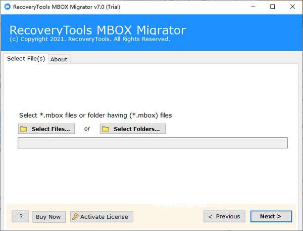  RecoveryTools MBOX Migrator(MBOX轉(zhuǎn)換器工具)