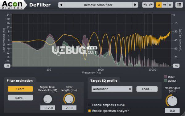 Acon Digital DeFilter(音頻均衡處理插件)