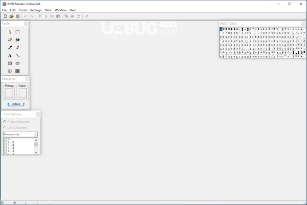 iNF0 Master(ascii-nfo畫圖制作工具)