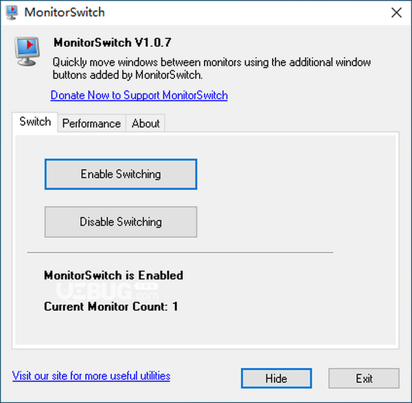 MonitorSwitch(多顯示器切換軟件)