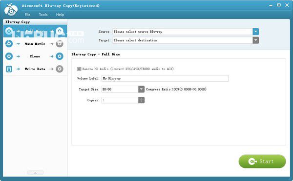 Aiseesoft Blu-ray Copy(藍光光盤刻錄工具)