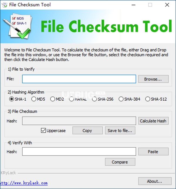 File Checksum Tool(文件校驗工具)v1.41.30綠色版