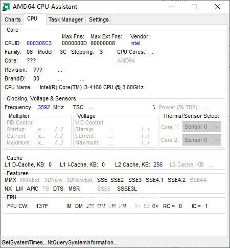 AMD64 CPU Assistant v0.10.2.365免費(fèi)版【2】