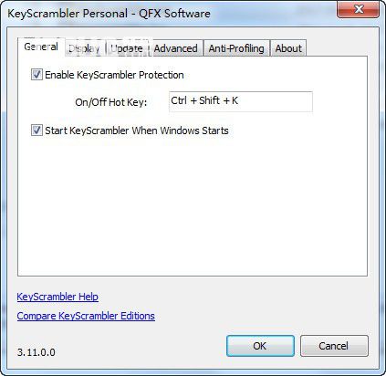 KeyScrambler Personal(鍵盤干擾器)v3.15.0.7免費(fèi)版