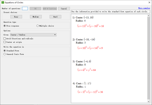 Infinite Algebra 2(代數(shù)測(cè)驗(yàn)生成評(píng)估軟件)v2.55免費(fèi)版【2】