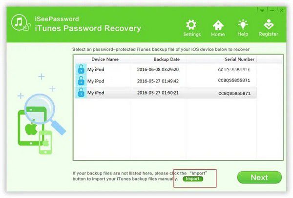 iSeePassword iTunes Password Recovery(密碼恢復(fù)工具)