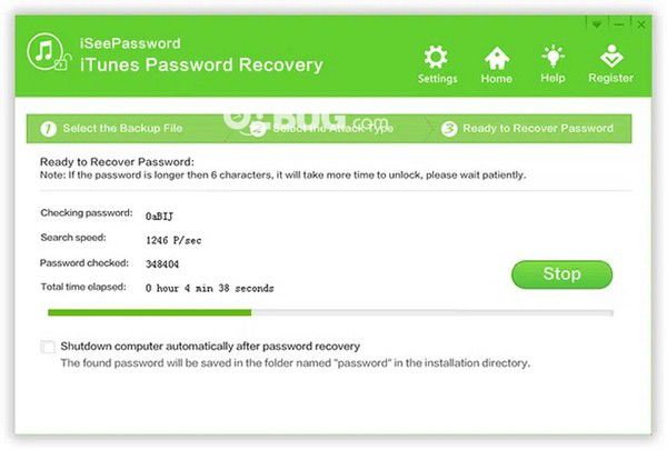 iSeePassword iTunes Password Recovery v2.1.3 免費(fèi)版【2】