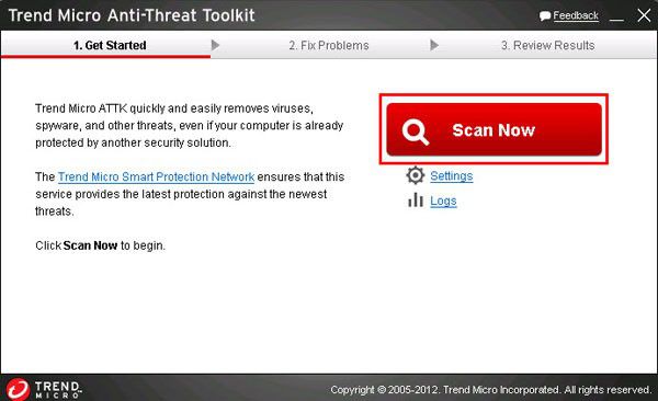 Trend Micro Anti-Threat Toolkit(惡意軟件檢測工具)