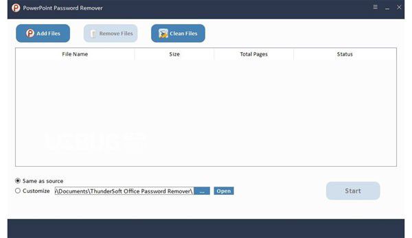 ThunderSoft PowerPoint Password Remover(PPT密碼刪除工具)