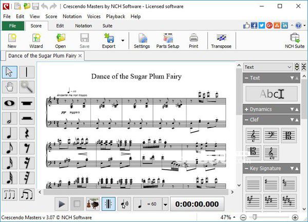 NCH Crescendo Masters(編曲軟件)v6.58免費(fèi)版【2】