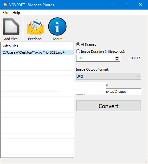 VovSoft Video to Photos下載