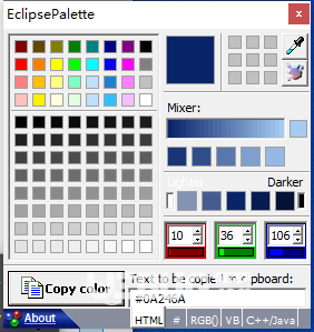 EclipsePalette(屏幕取色器)