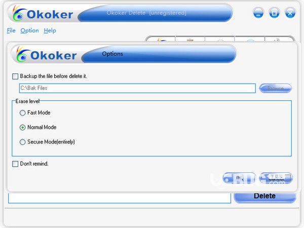 Okoker Delete(數(shù)據(jù)刪除工具)v3.3免費(fèi)版【2】