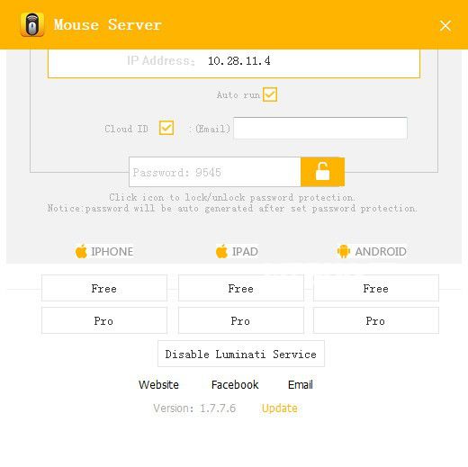 Mouse Server(手機控制電腦軟件)v1.7.7.6免費版【2】