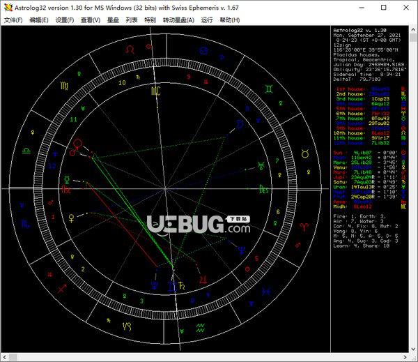 astrolog32(星盤軟件)