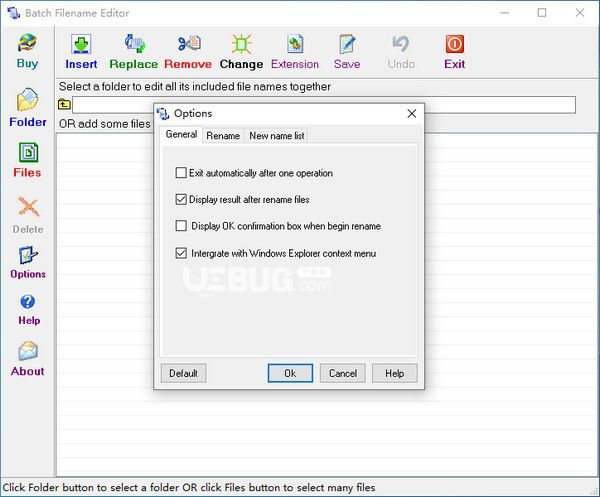 Batch Filename Editor v5.7 免費版【2】