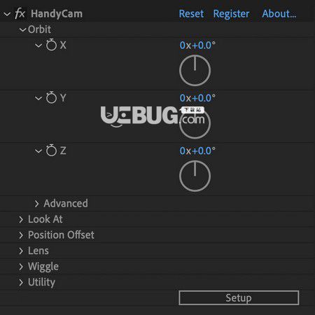 HandyCam(高效攝像機(jī)動(dòng)畫(huà)AE插件)v1.1免費(fèi)版【2】