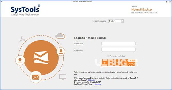 SysTools Hotmail Backup(郵箱備份工具)