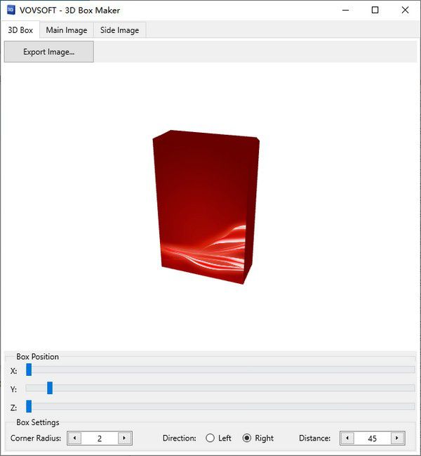 VOVSOFT 3D Box Maker(3D盒子包裝設(shè)計(jì)工具)