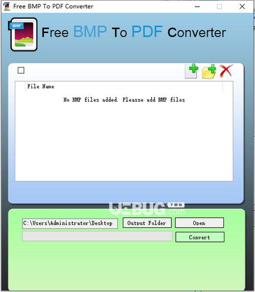 Free BMP to PDF Converter(文件格式轉(zhuǎn)換工具)