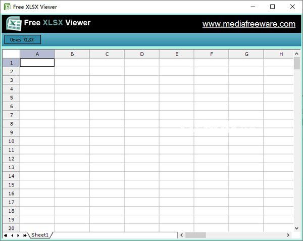 Free XLSX Viewer(xlsx文件的閱讀器)