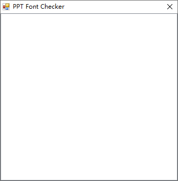 PPT Font Checker(檢測PPT字體工具)