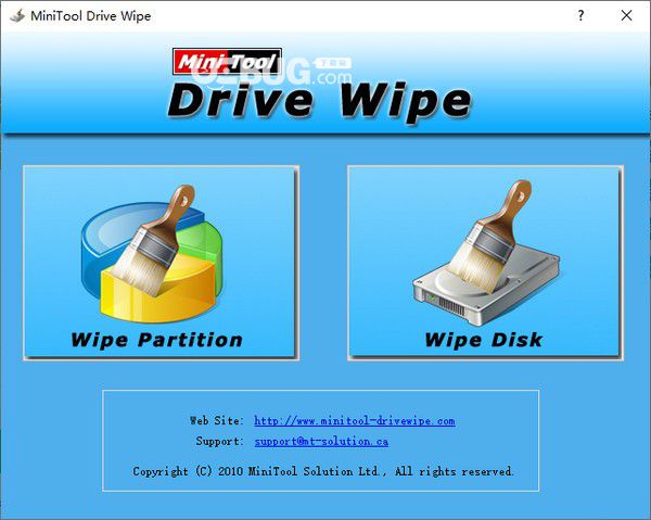 MiniTool Drive Wipe(磁盤數(shù)據(jù)擦除工具)