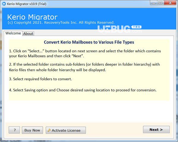 Kerio Migrator(Kerio郵箱遷移工具)