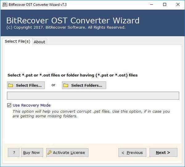 BitRecover OST Repair(OST修復(fù)工具)v7.2.0免費(fèi)版【2】