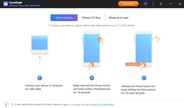 FoneGeek iPhone Passcode Unlocker v2.2.1.1 免費版【3】