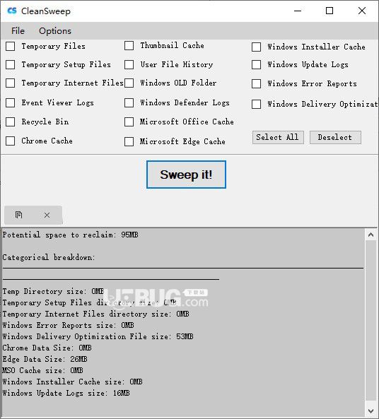 CleanSweep(系統(tǒng)清理軟件)v2.2.0免費版