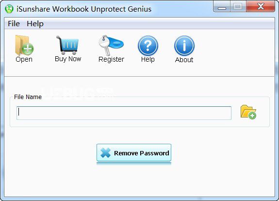 iSunshare Workbook Unprotect Genius(Excel密碼刪除工具)