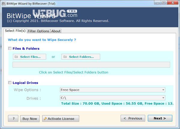 BitWipe Wizard(數(shù)據(jù)擦除工具)v6.0免費(fèi)版【2】