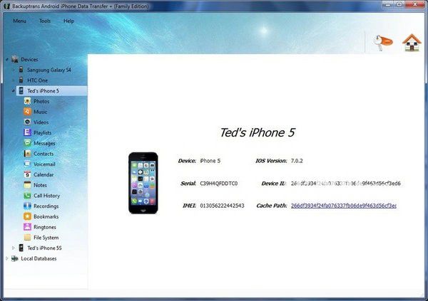 Backuptrans Android iPhone Data Transfer(數(shù)據(jù)傳輸軟件)