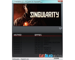 奇點(diǎn)修改器V1.1 +10 中文版[SeryogaSK]