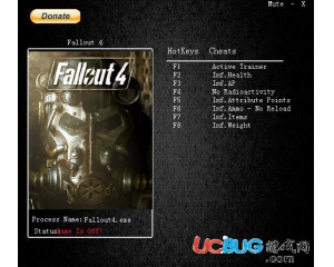 《輻射4》修改器v1.0 +8 中文版
