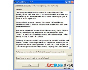 AVIAddXSubs(AVI字幕編輯軟件)v9.9綠色版